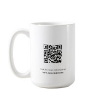 Café Mug con código QR