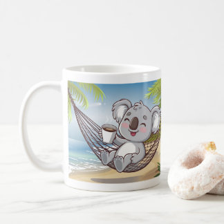 Taza De Café Café Mug con Cute Koala