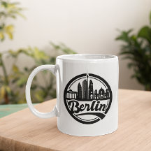Café Mug con el logotipo de la ciudad de Berlín