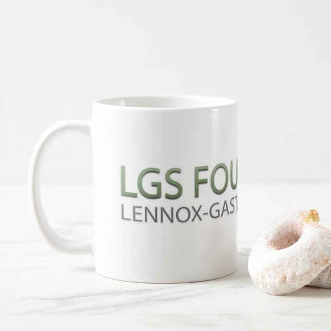 Taza De Café Café Mug de la Fundación LGS (Con donut)