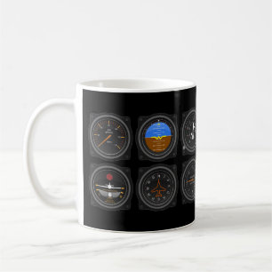 Taza De Café Café Mug de los Gages del avión
