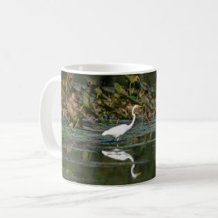 Taza De Café Café Mug de reflexión sobre el hongo blanco