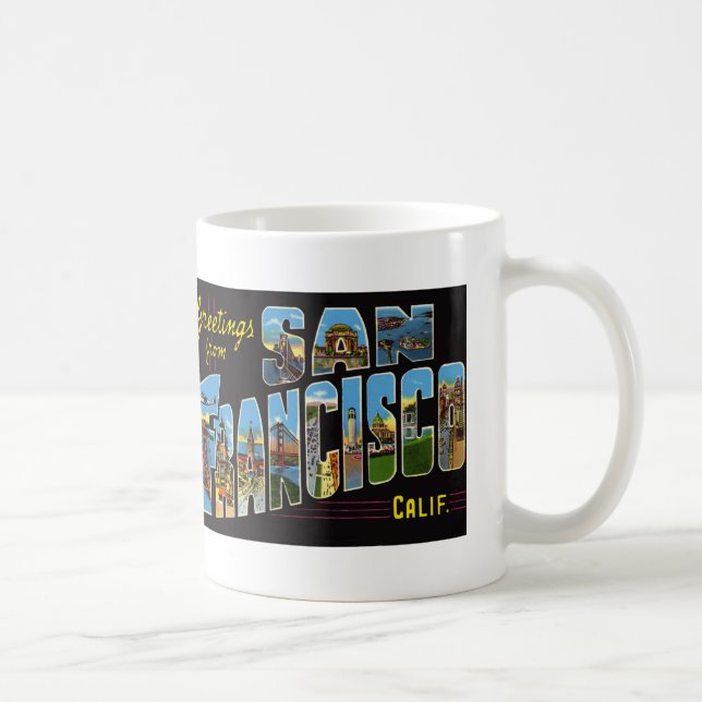 Taza De Café Café Mug de San Francisco (Derecha)