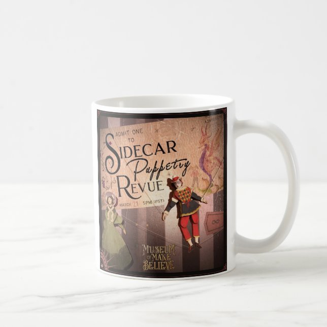 Taza De Café Café Mug en la revancha de la marioneta de Sidecar (Derecha)