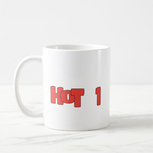 Taza De Café Café Mug "Hot 1" (Izquierda)