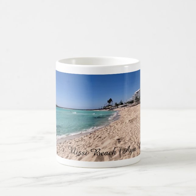 Taza De Café Café Mug (Nissi Beach2) (Centro)