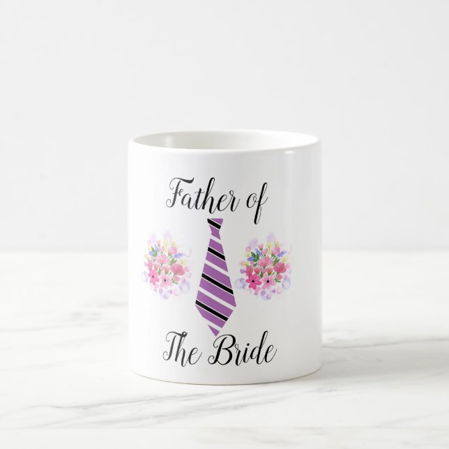 Taza De Café Café Mug-Padre de la novia (Centro)