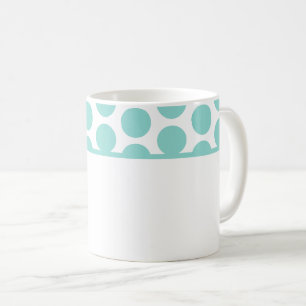 Taza De Café Café Mug-Polka Dots Coffee Mug