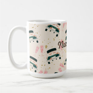 Taza De Café Café Mug recién casados, regalos de boda