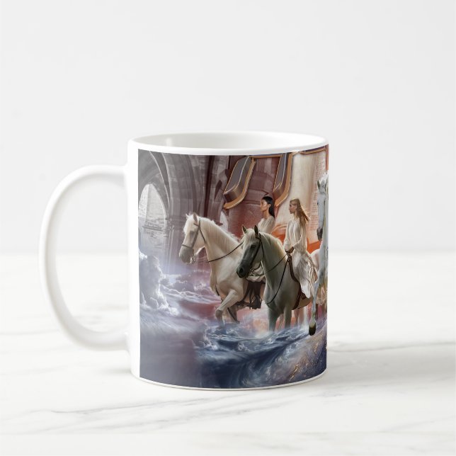 Taza De Café Café Mug. Surge la mujer cristiana (Izquierda)