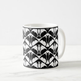 Taza De Café Café negro y blanco