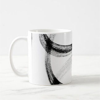 Taza De Café Café negro y blanco Mug moderno