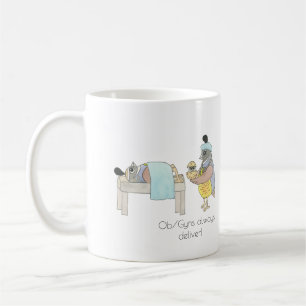 Taza De Café Café Ob/Gyn Quail Mug