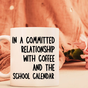 Taza De Café Café ocupado Mamá vida divertido regalo del Día de