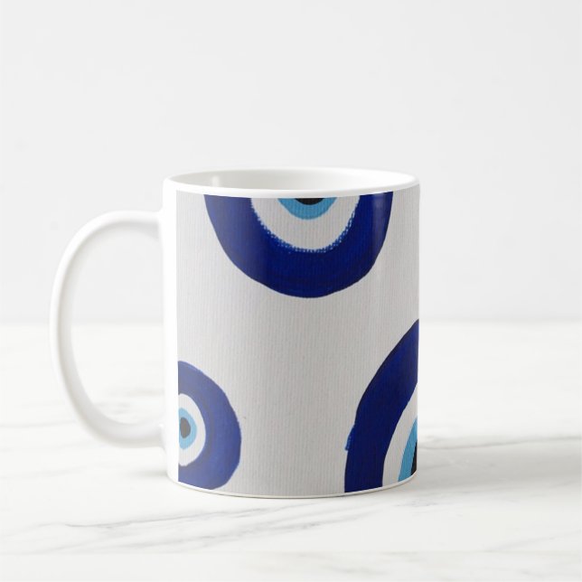 Taza De Café Café Ojo Malvado Mug (Izquierda)