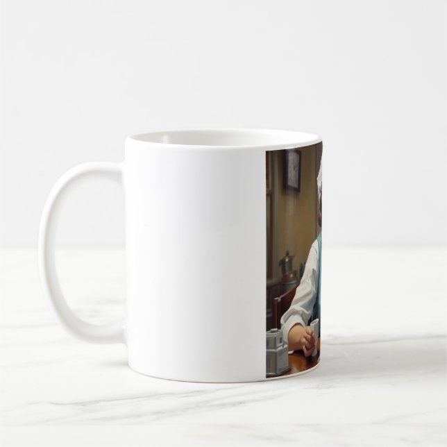 Taza De Café Café, pacientes y sarcasmo: Sip con sonrisa (Izquierda)