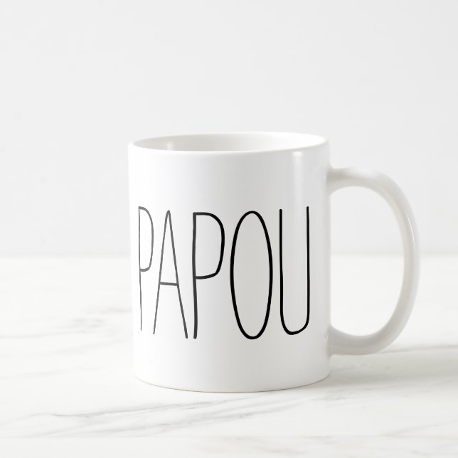 Taza De Café Café Papou Mug (Derecha)
