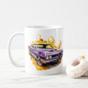 Taza De Café Café para automóvil muscular Mug