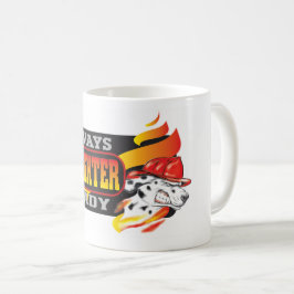 Taza De Café Café para bomberos