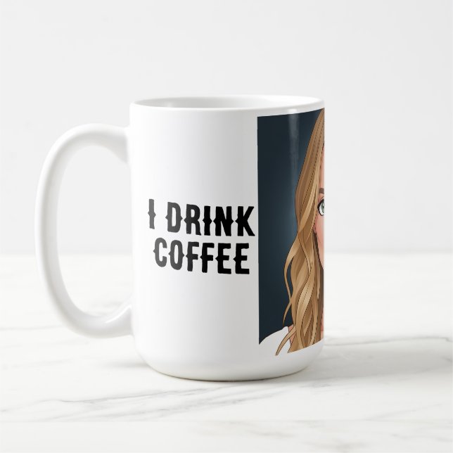 Taza De Café Café para su seguridad (Izquierda)