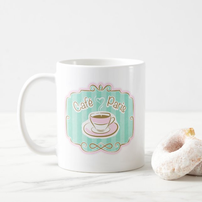 Taza De Café Café Paris (Con donut)