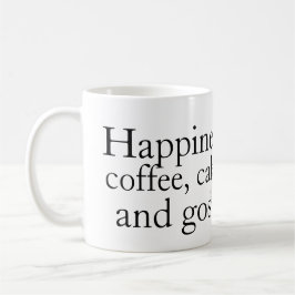 Taza De Café Café, pastel y sopa: Momentos de felicidad