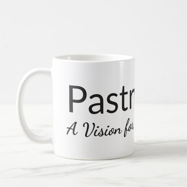 Taza De Café Café, pasteles, y paz (Izquierda)