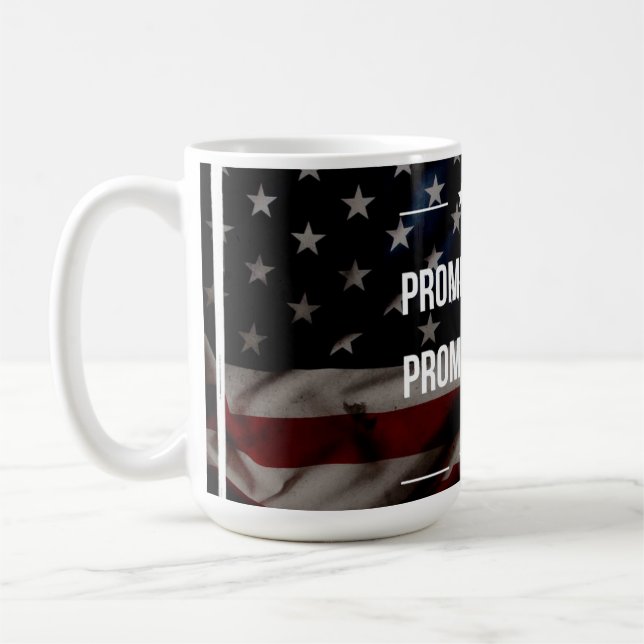 Taza De Café Café Patriótico Mug (Izquierda)