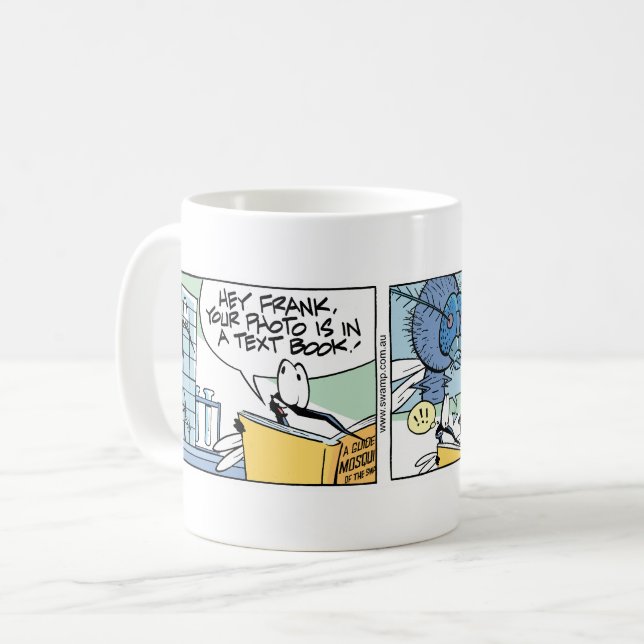 Taza De Café Café Personalizado mosquito (Anverso izquierdo)