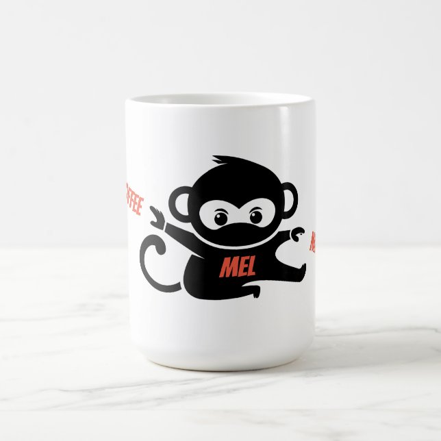 Taza De Café Café Personalizado Ninja (Centro)