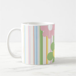 Taza De Café Café "Picnic Floral Mommy's Sippy Cup"