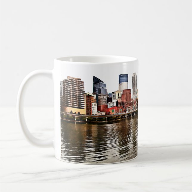 Taza De Café Café Pittsburgh Mug - Clipper (Izquierda)