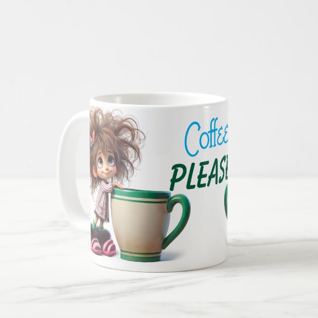 Taza De Café Café Por Favor  (Anverso izquierdo)