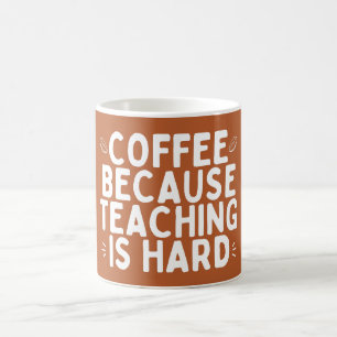 Taza De Café Café Porque La Enseñanza Es El Día Mundial De Los
