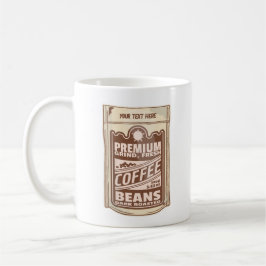 Taza De Café Café poster de café premium frijol café Barista