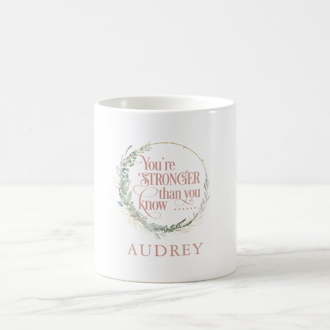 Taza De Café Café redondo clásico cristiano/bíblico (Centro)