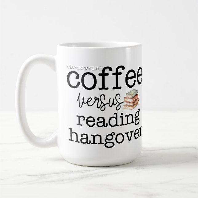 Taza De Café Café/resaca de lectura (Izquierda)