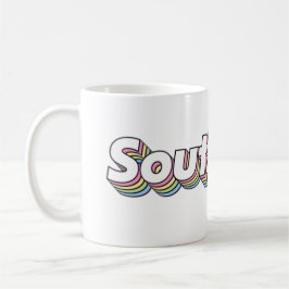 Taza De Café Café retro de vidrio escarchado de Southpaw de los