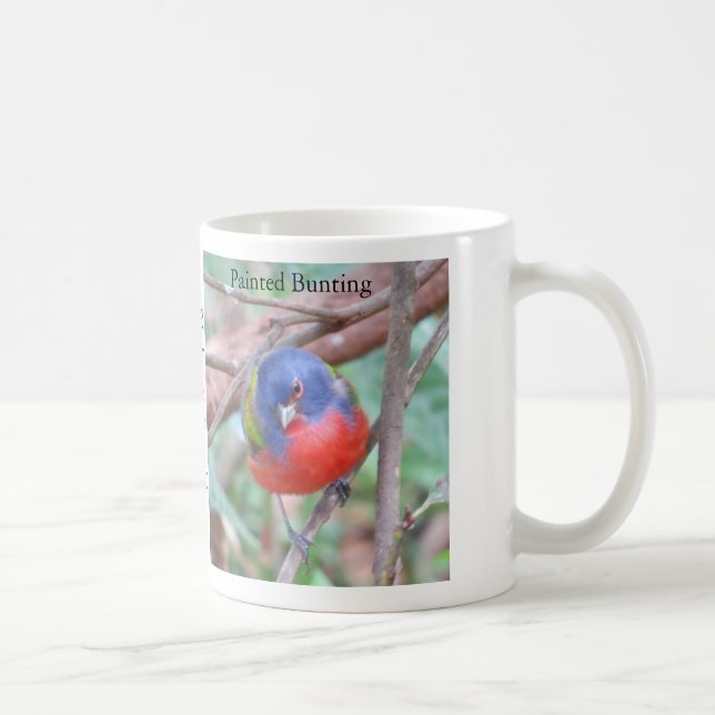 Taza De Café Café revuelto pintado por BirdingCollectibles (Derecha)