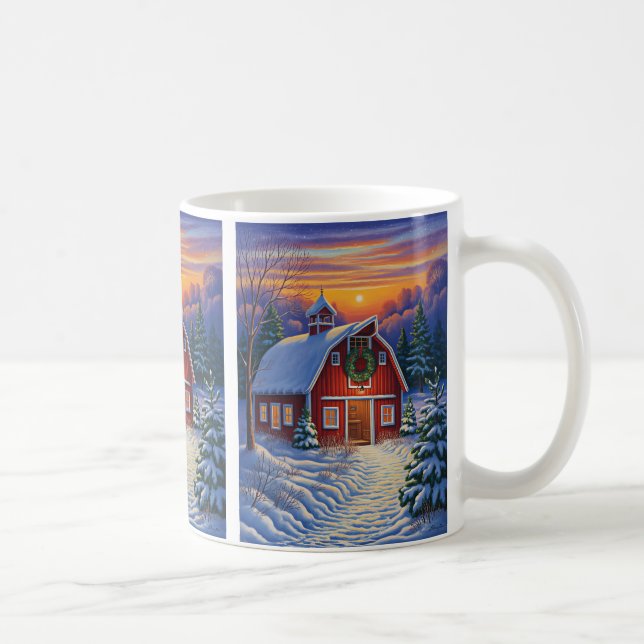 Taza De Café Café Rojo (Derecha)