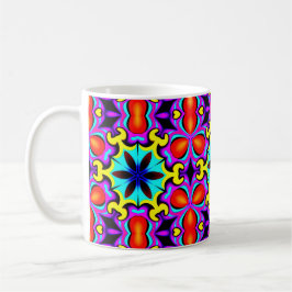 Taza De Café Café Rojo Amarillo Mug