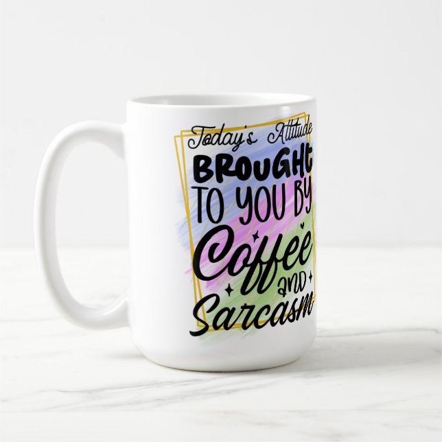Taza De Café Café sarcástico (Izquierda)