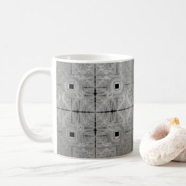 Taza De Café Café Serenade Plata Mug (Con donut)