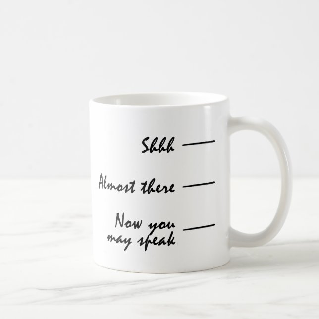 Taza De Café Café - Shhh no hable (Derecha)