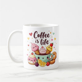 Taza De Café café simple es vida Destinado a los niños