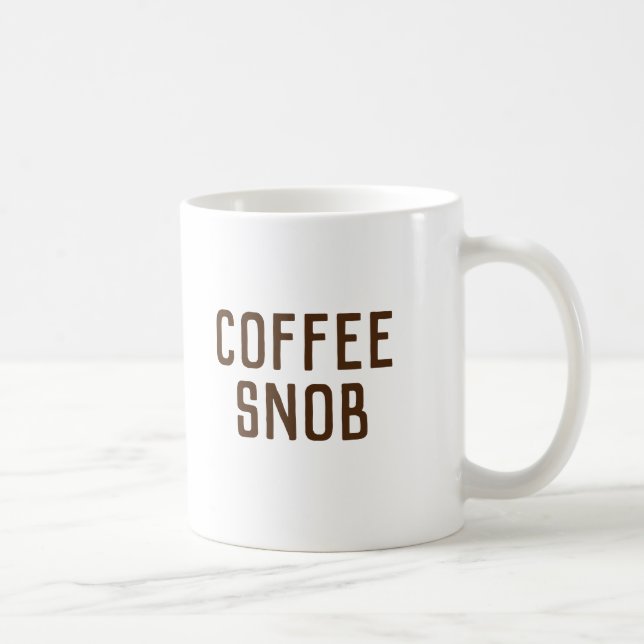 Taza De Café Café Snob Mug (Derecha)