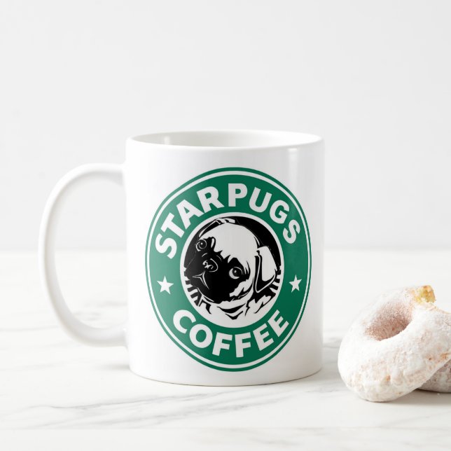 Taza De Café Café Starpugs (Con donut)