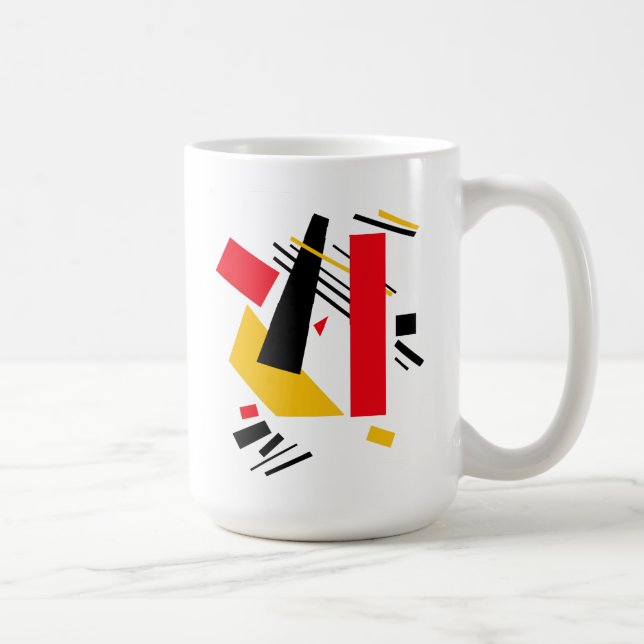 Taza De Café Café supremático Mug (Derecha)