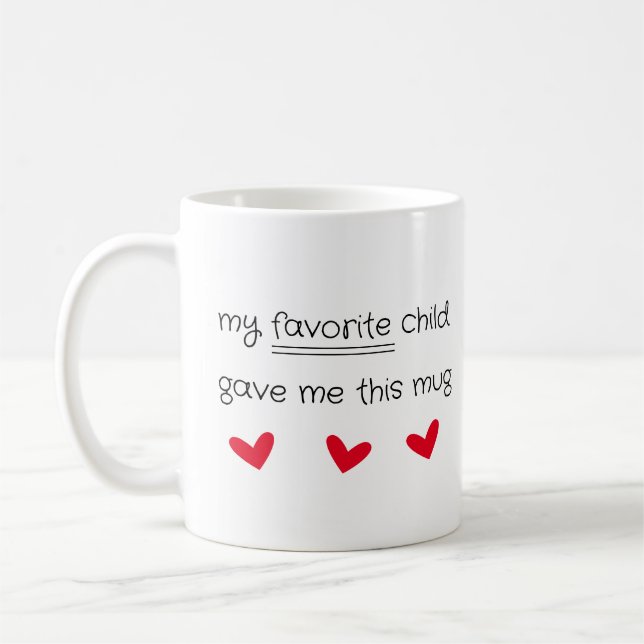 Taza De Café Café tafetán favorito del día de la madre (Izquierda)