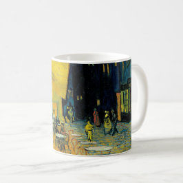 Taza De Café Café Terrace de noche